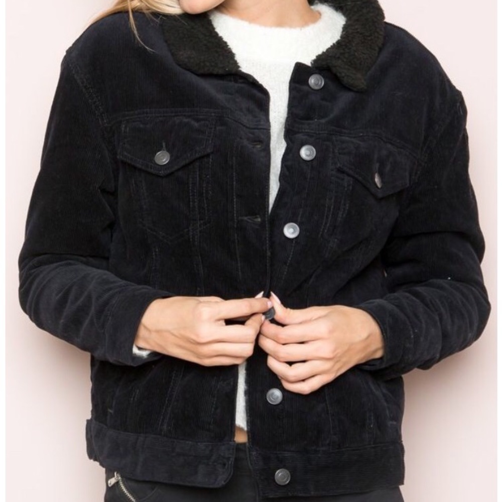 Brandy Melville Shaine Corduroy Jacket